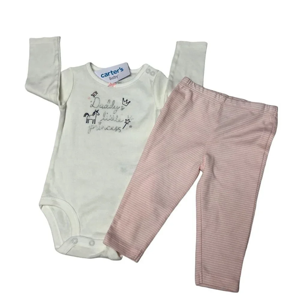 Carters navy pink